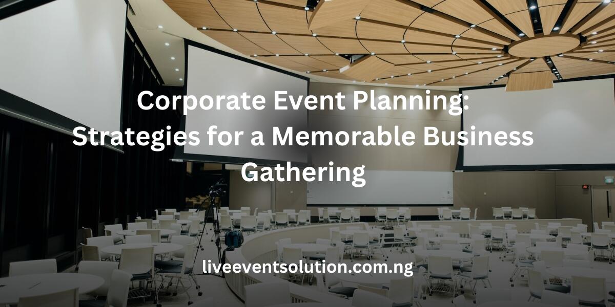 corporate event planning