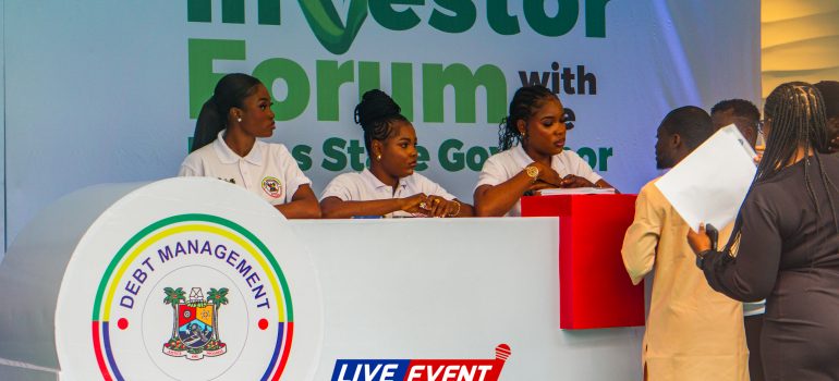 Investors Forum with the Lagos State Gorvernor - DEBT MANAGEMENT OFFICE