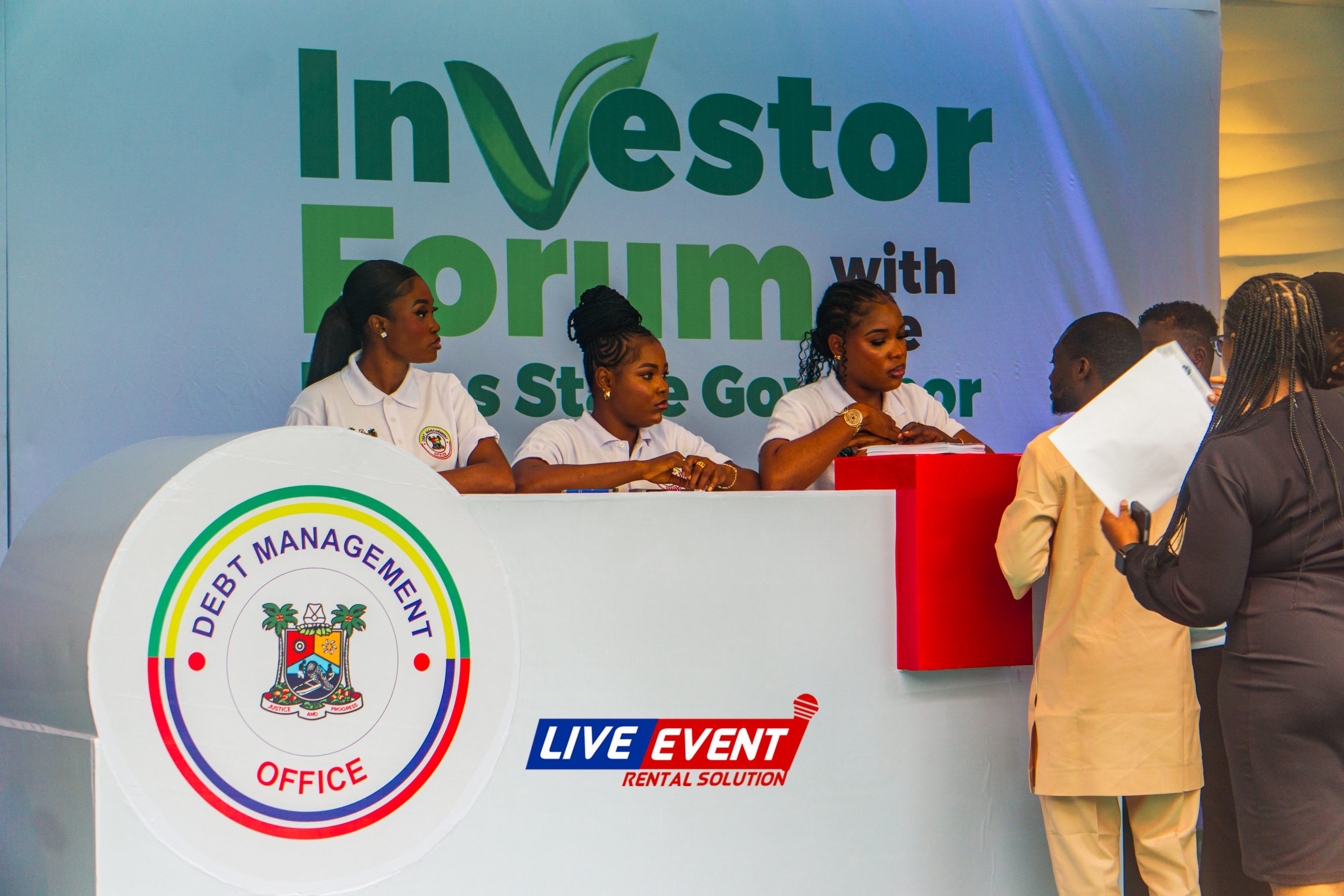 Investors Forum with the Lagos State Gorvernor - DEBT MANAGEMENT OFFICE