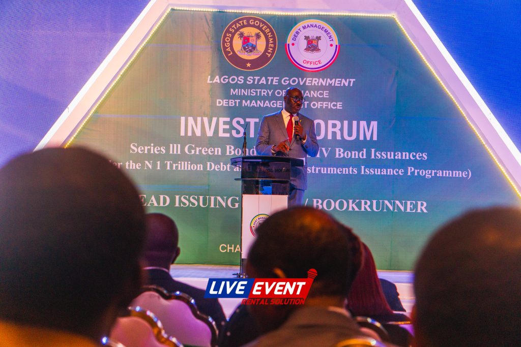 Investors Forum with the Lagos State Gorvernor - DEBT MANAGEMENT OFFICE