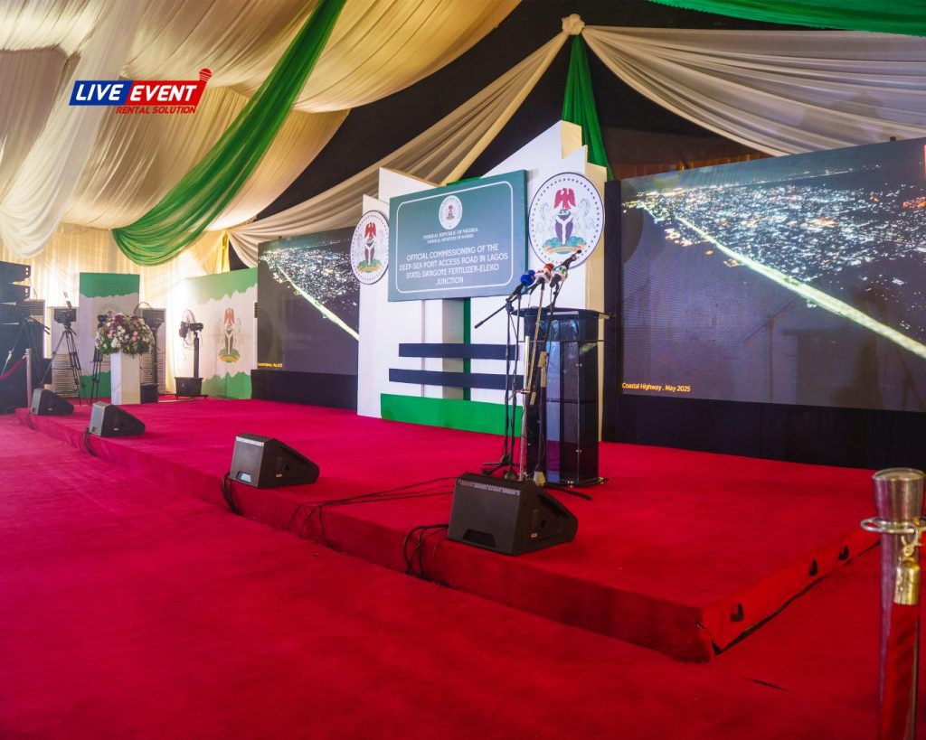 Official Commissioning of the Lekki Deep Sea Port Access Road in Lagos - Live Event Solutions